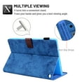 thumbnail image 5 of Dteck Fire HD 10 2021 Case - Folio PU Leather Smart Case Cover with Auto Wake/Sleep & Card Slots Compatible with All-New Amazon Fire HD 10 11th Generation / Fire HD 10 Plus 2021,Blue, 5 of 6