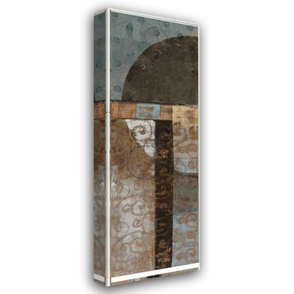 John Kime 9x18 Gallery Wrapped Canvas Wall Art Titled - Geo Pattern I