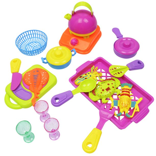 Bowake Stove Kitchen Appliance Toy Fun Pretend Cooking Food Kids Pretend Play Toy Fea - Walmart
