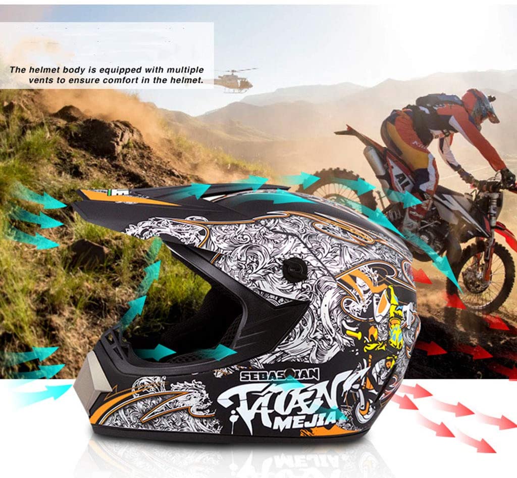 Dirt Bike ATV Motorcycle Helmet 