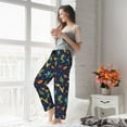 thumbnail image 6 of Picia Shells and Seaweed Womens Soft Woven Cotton Elastic Waistband Sleep Pajama Pant Lounge Sleep Pant With Pockets And Drawstring-Small, 6 of 9