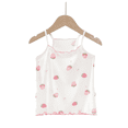 thumbnail image 2 of LYMAYTER 3-14Y Toddler Kids Girls Summer Sleeveless Camisole Lightweight Cartoon Print Spaghetti Strap Tank Top, 2 of 8