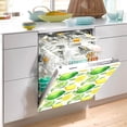 thumbnail image 4 of Coolnut Lime Lemon Dishwasher Magnet Cover 23"Wx26"H , Farmhouse Kitchen Dishwasher Cover Magnetic Appliance Covers Door Stickers for Kitchen Home Cabinet Decals, 4 of 6