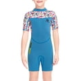 thumbnail image 1 of NUEVO ESTILO NIÑOS HETSUITS TRAJE DE BURGING DE AFERIOR APROVECHADO 2,5 mm Traje de baño completo para el buceo juvenil Snorkeling Surfing Natación azul M Inevent OD003674-07, 1 of 7