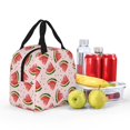 thumbnail image 6 of Lsque Hand Drawn Watermelon Pattern Lunch Bag Women/Men Insulated Lunch Box,Small Leakproof Cooler Food Lunch Containers Reusable High Capacity Lunch Tote Bags, 6 of 6