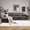 Black Onyx, variant on SYTOPIA 109" Oversized Boneless Couch, L-Shape Compressed Sectional Sofa Bed Lounger, 3-Seater Sleeper for Living Room Bedroom, Comfy 40D Foam Furniture, with 5 Pillows, No Assembly, Urban Grey