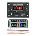 thumbnail image 1 of DQrwqpou Placa Decodificadora Inalámbrica BT 5 0 12V MP3 WMA Compatible Con TF USB AUX Radio FM para Coche, 1 of 6