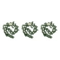 thumbnail image 3 of mmirethe Durable Artificial Flower Table Runner - Good Texture Exquisite Crafted Decoration Wedding White 3Set, 3 of 6