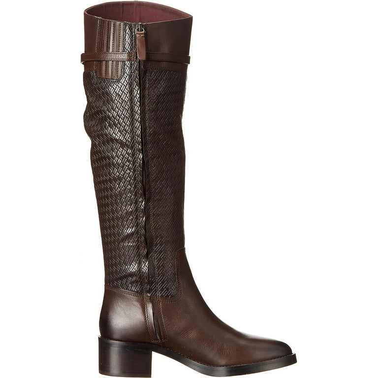 Franco Sarto Women s Colt Tall Knee High Boots Brown 9.5M Walmart