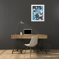 thumbnail image 3 of Rodriquez Jr, Enrique 19x24 White Modern Wood Framed Museum Art Print Titled - Lets Rock, 3 of 4
