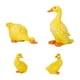 thumbnail image 1 of 4 figuras de pato de hadas para jardín, para estanque, exterior e interior. 4 piezas amarillo, 1 of 6