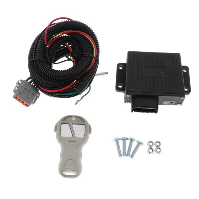 Mandos inalámbricos de 12V y 24V + cabrestante receptor para cabrestante de camión ATV kusrkot sistema de control inalámbrico del cabrestante