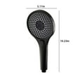 thumbnail image 3 of Anuirheih Clearance Handheld Shower Head, 3 Modes High Pressure Filtered Shower Head with Anti Slip Grip, Bathroom Accessories(Black), 3 of 7