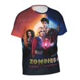 thumbnail image 3 of Unisex Adult Zombio Character Graphic Tee Shirts Funny Cartoon 3D Print Short Sleeve T Shirts for Mens Womens, 3 of 8