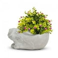 thumbnail image 1 of Set of 12 Crouching Bunny Planter, 1 of 2