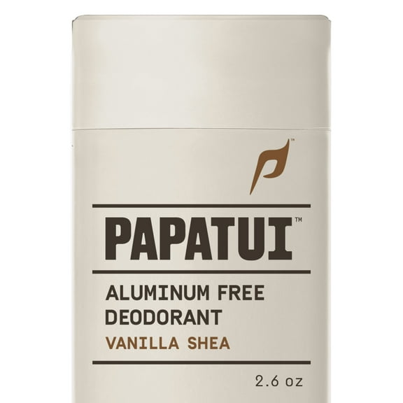 Papatui Triple Action Complex Men's Aluminum Free Deodorant, Vanilla Shea, 2.6 oz