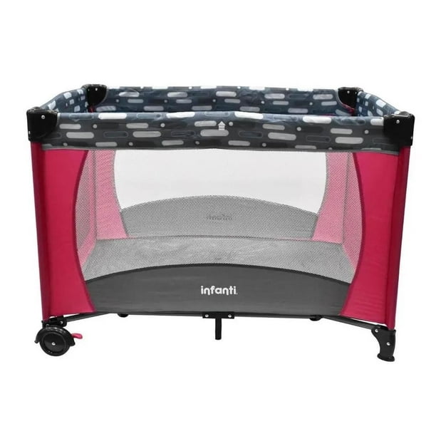 Cuna Corral Infanti Sonnet Dreams Rosa Bodega Aurrera en línea - Main Image