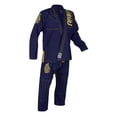 thumbnail image 3 of Raven Fightwear Men's Ulfhedinn Jiu Jitsu Gi Navy, 3 of 5