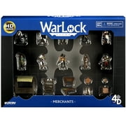 WarLock Dungeon Tiles: Accessory - Merchants - WizKids, Pre-Painted RPG Accessories