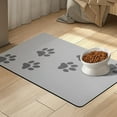 thumbnail image 2 of Dog Food Mats for Floors, Absorbent Quick Dry Pet Cat Food Mat, Dog Bowl Mats for Food and Water Dispenser Mat, Eco-Friendly Dog Accessories Pet Supplies 12"x20", 2 of 6