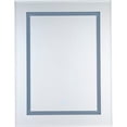 thumbnail image 1 of 20" x 26" Genesis Single Door Medicine Cabinet - Frameless with LED Lighting, 1 of 2