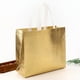 thumbnail image 2 of Paquete de 16 bolsas de compras Bewildely para mujer bolso de mano de tela no tejida dorado, 2 of 6