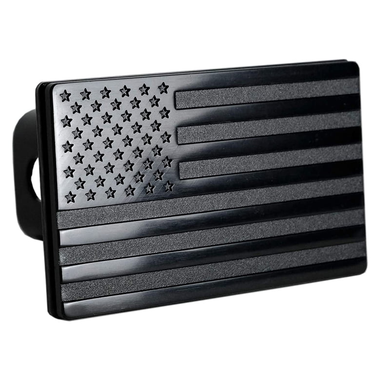American Flag Hitch Cover Metal USA Flag Trailer Hitch Cover