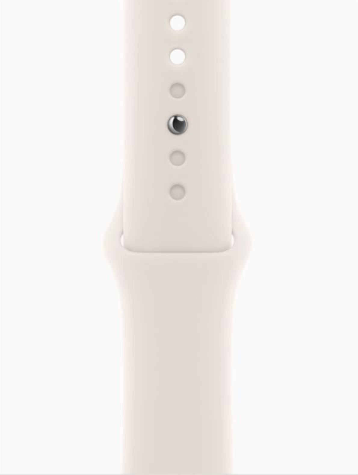 Apple Watch SE 3 - GPS + Cellular - 40MM Starlight Aluminum Case with Starlight Sport Band - M/L