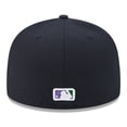 thumbnail image 4 of Men's New Era  Navy Detroit Tigers 2025 Big League Chew 59FIFTY Fitted Hat, 4 of 5