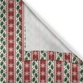 thumbnail image 5 of Ambesonne Snowflake Grommet Curtain, Holly Berries Banner, 50" x 120", Ruby Fern Green, 5 of 6