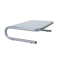 thumbnail image 5 of Mind Reader Vented 11 x 14.5 x 4.5 Metal Monitor Stand, Silver, 5 of 11