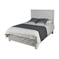 thumbnail image 4 of Denver Queen 4PC Modern Style Bedroom Set Made with Wood in Rustic Natural, 4 of 17