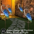 thumbnail image 5 of Teresa's Collections 42.91" H Heron Outdoor Solar Lights, Lawn Ornaments Solar Garden Light for Yard Patio Garden Decor, 5 of 11