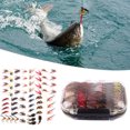 thumbnail image 1 of Señuelos 64pcs Moscas de Pesca Con Mosca Kit de Señolas de Señuelos de Pesca Con Tiras de Insectos Biomimética Con Caja de Mosca, 1 of 7