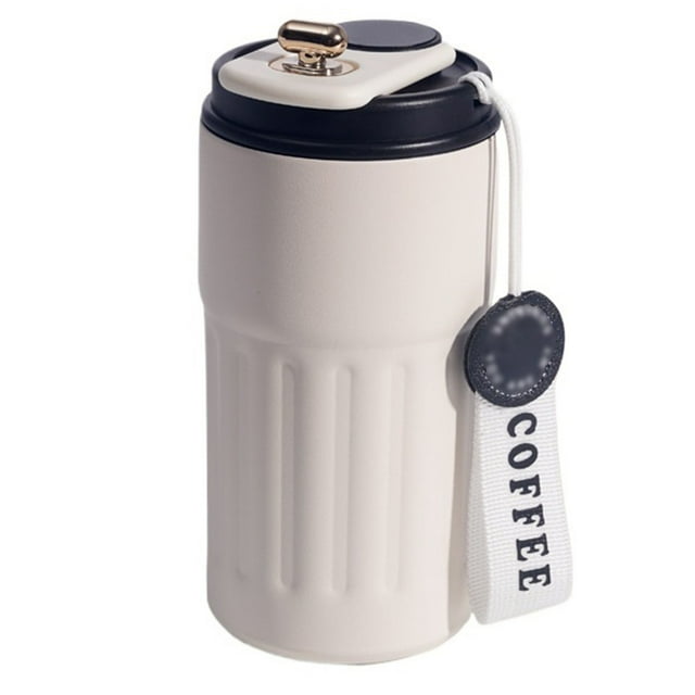 Pantalla de temperatura inteligente 316 Taza de vacío de acero inoxidable Taza de café para hombres y mujeres Taza de agua portátil de alto valor Taza simple personalizada