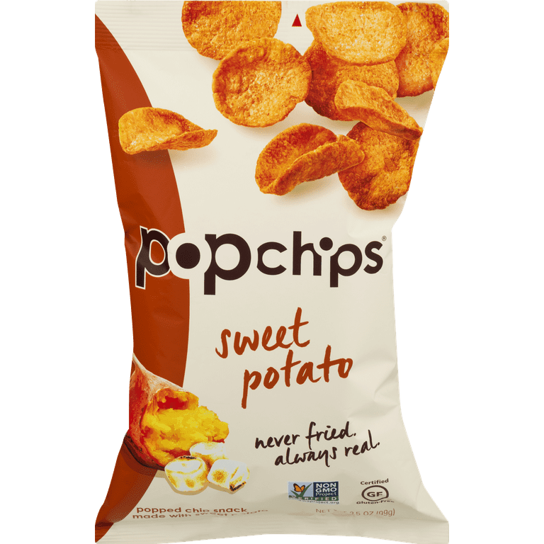 PopChips Sweet Potato Popped Chip Snack, 3.5 Oz. 