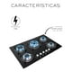 thumbnail image 4 of Parrilla A Gas Premiun Plateada 5 Quemadores Color Negro, 4 of 5