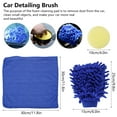 thumbnail image 4 of Car Detailing Brush Set Scratch Free Car Cleaning Brushes Engine Emblems Air Vent Multifunctioal Auto Care Tool for Cleaning Interior Exterior Wheels Dashboard, 4 of 9