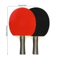 thumbnail image 5 of CEORPER Highly Elastic Table Tennis Rackets Portable Table Tennis Paddle Professional PingPong Rackets for Indoor Outdoor Play, 5 of 7