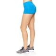 thumbnail image 2 of Expert Brand Women's Airstretch Performance Shorts, Safety Blue, XS, 2 of 8