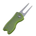thumbnail image 5 of 1pc Golf Folding Fork Aluminum Alloy Handle Mark Tool Spring Repair Fork Golf Training Accessory Divot Tool, 5 of 5
