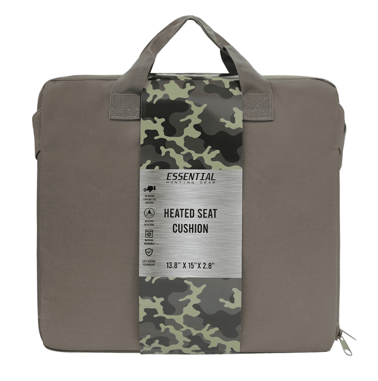 Essential Hunting Gear Heated Stadium Seat Cushion
