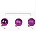 thumbnail image 3 of 24 piezas de adornos de bolas de Navidad irrompibles de 6 cm para decoración de fiesta de cumpleaños de boda de árbol de Navidad, 3 of 5