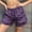 Purple, variant on Women's Quick Dry Cargo Shorts, Elastic Waist Drawstring Hiking Shorts with Multi-Pockets, Lightweight and Breathable for Outdoor Activities and Casual Wear Coffee XS