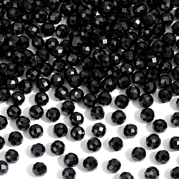 400pcs 2mm Natural Black Spinel Rondelle Gemstone Beads Rondelle Faceted Beads Round Loose Beads Strands for Jewelry Making 2 Strands