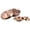 Copper, variant on Communion Ware Holy Wine Serving Tray with a Lid & a Stackable Bread Plate with a Lid Stainless Steel - Brass/Gold Shiny