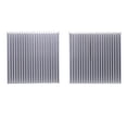 thumbnail image 2 of 2 Unidades Módulo De Enfriamiento, 69mmx69mmx27mm Aluminio Disipador De Calor Disipador De Calor Enfriador Para LED De Alta Potencia, Amplificad Soledad Aleta de enfriamiento por difusión de calor, 2 of 10