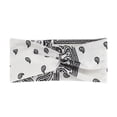 thumbnail image 2 of Wide Twist Knot Sports Headband Classic Paisley Pattern Elastic Sweat Wicking Hair Band Breathable Head Wrap For Workout Outdoor Activities Daily Styling, 2 of 8