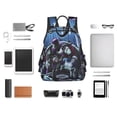 thumbnail image 4 of Goofa The Nightmare Before Christmas Pattern School Backpack for Students – Tear-resistant Bag Spacious, Comfortable, and Stylish Backpack with Multiple Pockets, 4 of 7