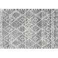 thumbnail image 1 of Ahgly Company Indoor Rectangle Contemporary Gray Trellis Area Rugs, 6' x 9', 1 of 6